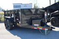 12 Foot Big Tex Pro Series Tandem Axle ate Black Dump Trailer (10SR-12XLBK6SIR)
